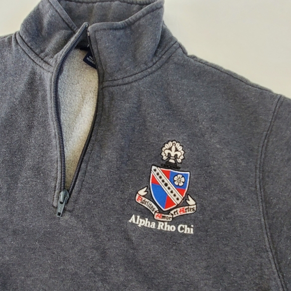 Alpha Rho Chi Sport tek sweatshirt S - Picture 6 of 9